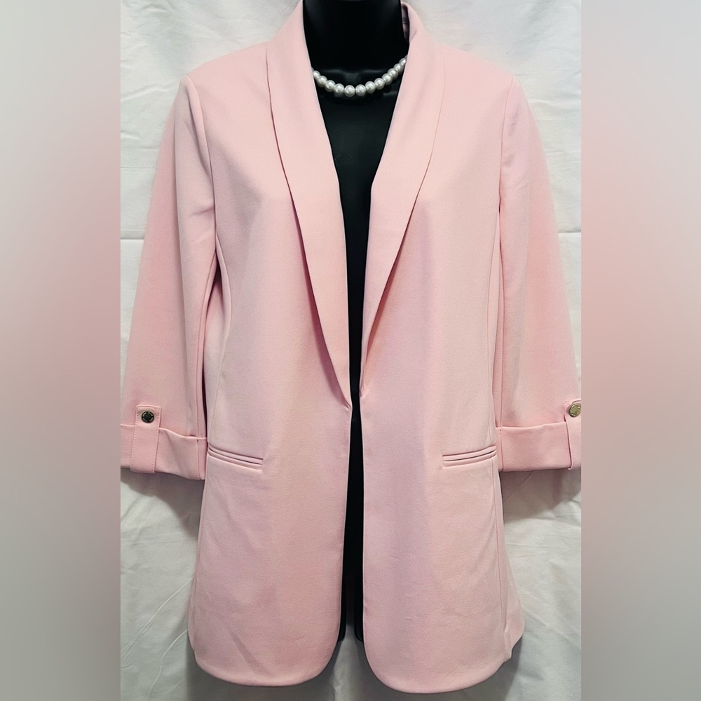 Anne Klein Chic Light Pink Women's Blazer